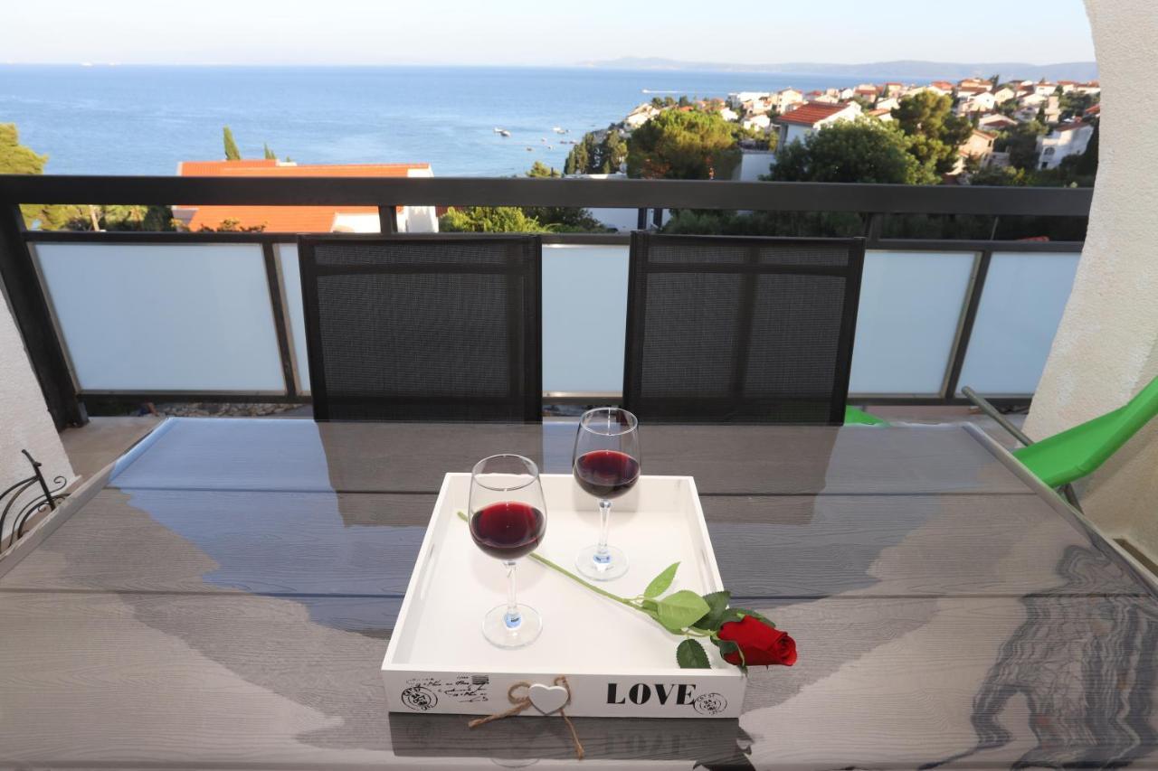 Apartment Relaxing Sea View, Okrug Gornji Eksteriør billede